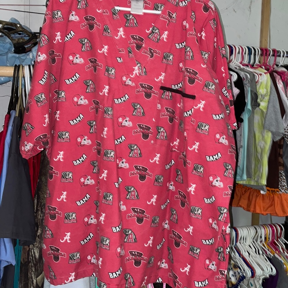 Scrub Dudz Alabama top